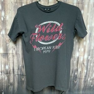 Topshop | Casual Gray T "Wild Flowers"